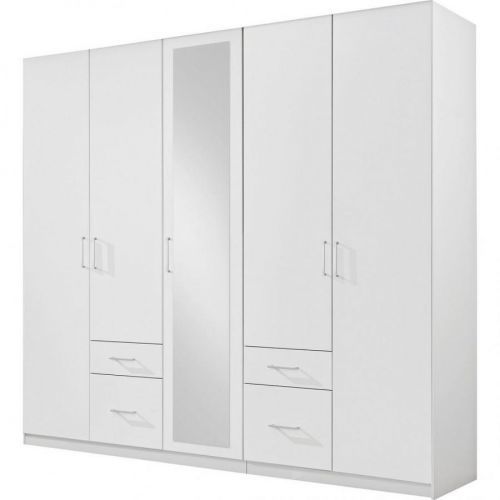 MID.YOU ŠATNÍKOVÁ SKRIŇA, biela, 225/210/58 cm