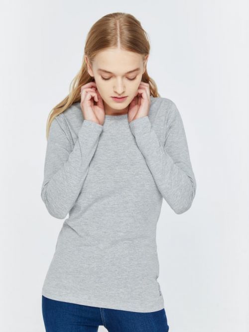 Big Star Longsleeve T-shirt 150022 Dark Grey-991 S