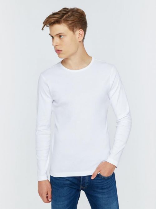 Big Star Longsleeve T-shirt 152538 Cream-101 S