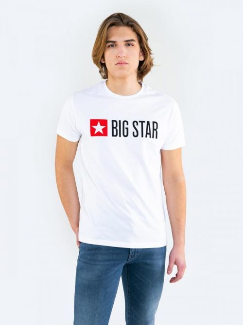 Big Star T-shirt_ss T-shirt 151997 Cream Knitted-101 L