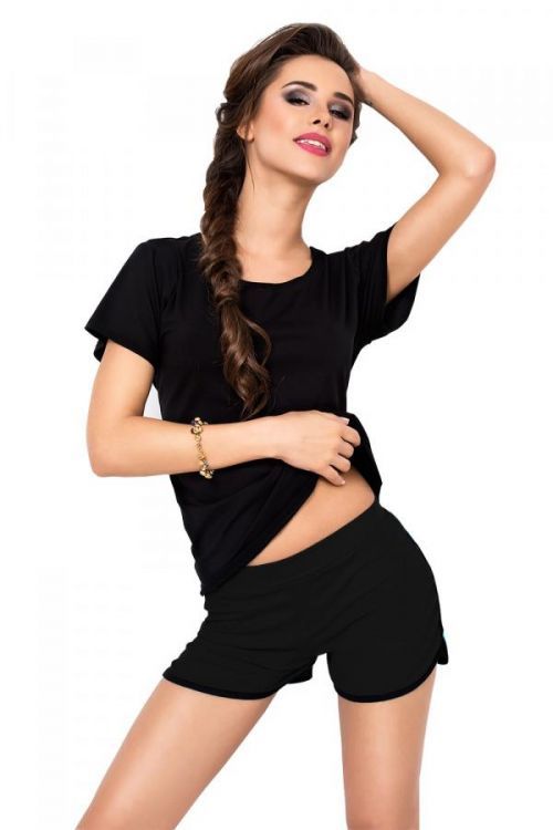 DKaren Set Abigil Black XS čierna