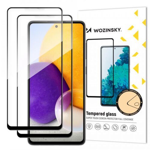 MG Full Glue 2x ochranné sklo na Samsung Galaxy A72 4G, čierne