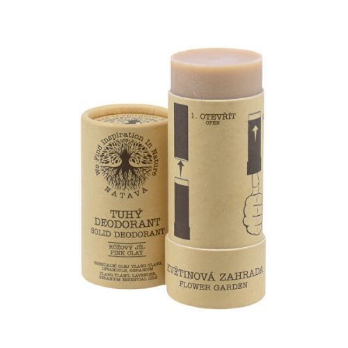 Natava Tuhý deodorant - Kvetinová záhrada 60 g