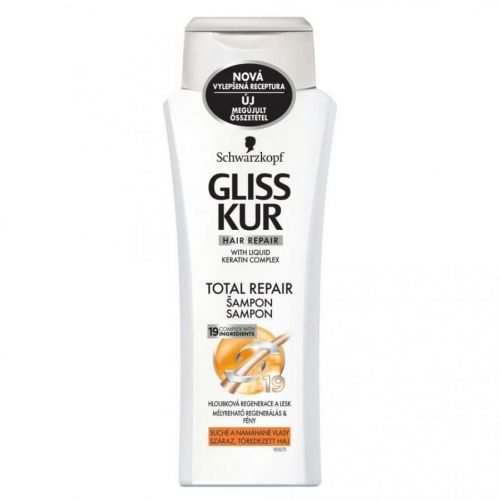 GLISS KUR regeneračný šampón Total repair 400 ml