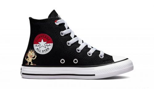 Converse x Pokémon First Partners Chuck Taylor All Star Kids čierne A01228C