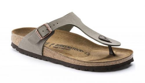 Birkenstock Gizeh BS Stone Reg Fit šedé 0043391