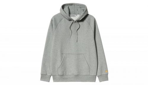 Carhartt WIP Hooded Chase Sweatshirt Grey Heather šedé I026384_00M_XX