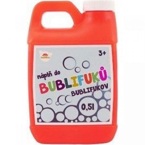 Náplň do bublifuku 0,5 litr v kanystru žlutý