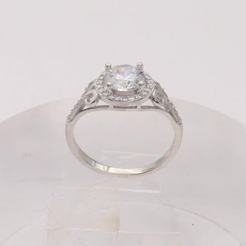 Strieborný prsteň 86125