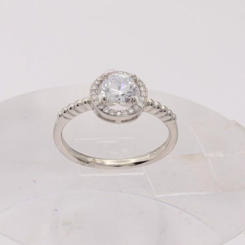 Strieborný prsteň 86170