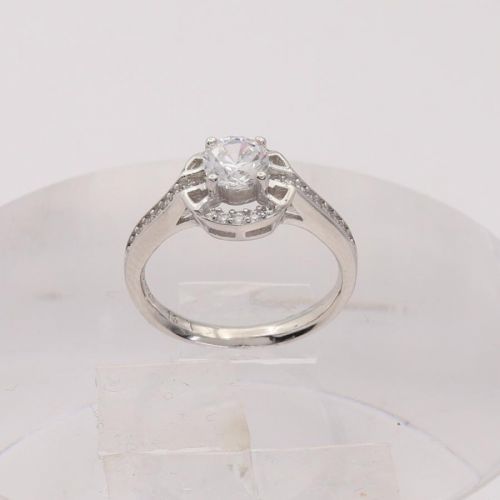 Strieborný prsteň 86126