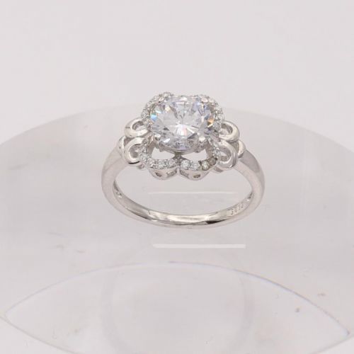 Strieborný prsteň 86195