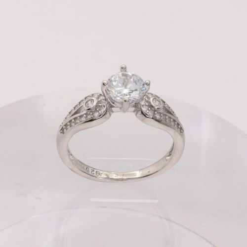 Strieborný prsteň 86198