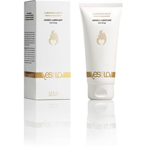 YESforLOV Hrejivý lubrikačný gél (Unisex Lubricant Warning) 100 ml