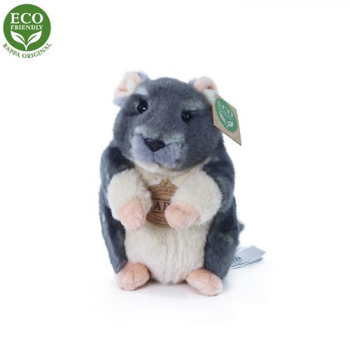 Plyšová činčila stojící 15 cm ECO-FRIENDLY