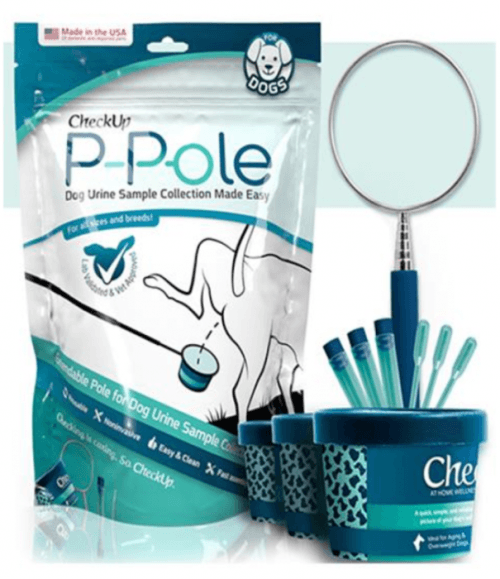 CheckUp P - Pole set na neinvazívny odber moču psa - sada