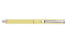 Filofax Clipbook Pastel Yellow 149108, gumovacie guľôčkové pero