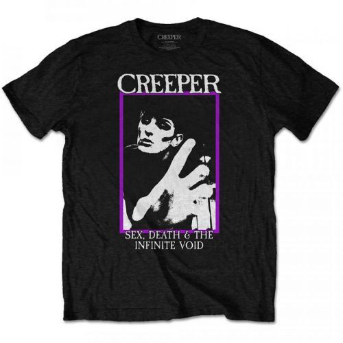 Creeper - Tričko SD&TIV - Muž, Unisex, Čierna, S