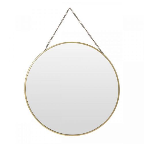 Nástenné zrkadlo RANTAI 29 cm zlaté