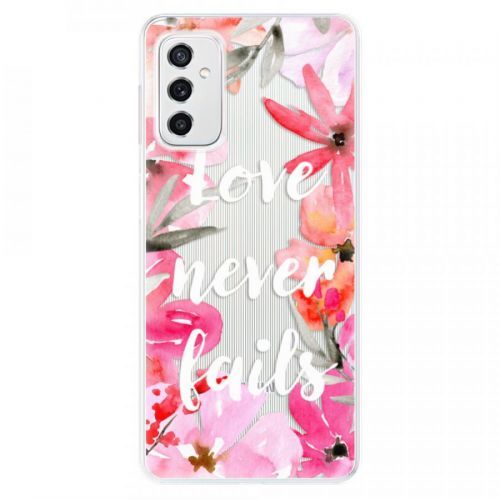 Odolné silikónové puzdro iSaprio - Love Never Fails - Samsung Galaxy M52 5G