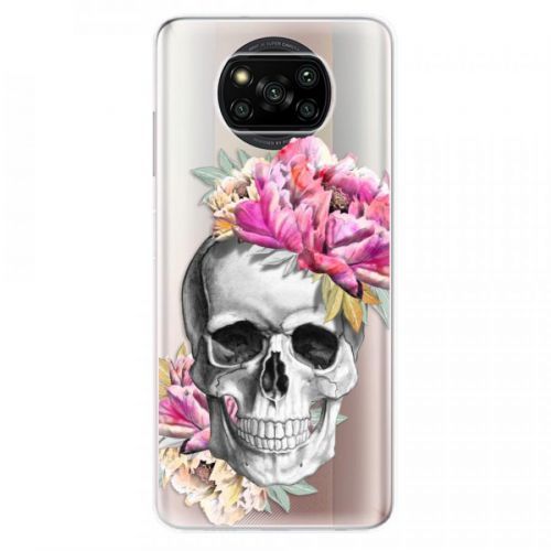 Odolné silikónové puzdro iSaprio - Pretty Skull - Xiaomi Poco X3 Pro / X3 NFC