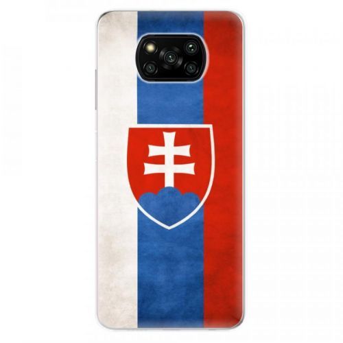 Odolné silikónové puzdro iSaprio - Slovakia Flag - Xiaomi Poco X3 Pro / X3 NFC