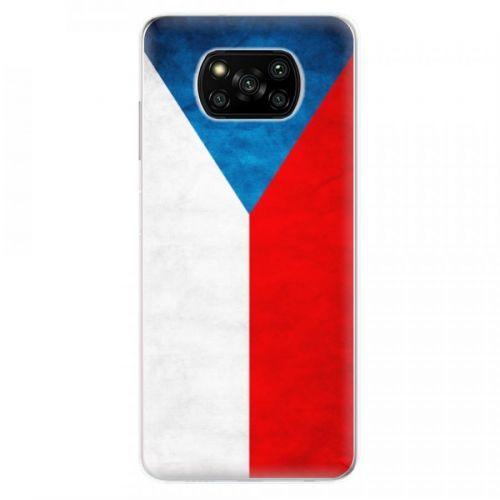 Odolné silikónové puzdro iSaprio - Czech Flag - Xiaomi Poco X3 Pro / X3 NFC