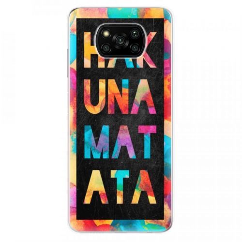 Odolné silikónové puzdro iSaprio - Hakuna Matata 01 - Xiaomi Poco X3 Pro / X3 NFC