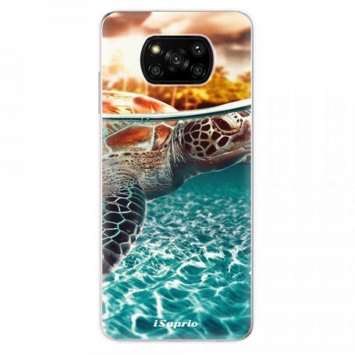 Odolné silikónové puzdro iSaprio - Turtle 01 - Xiaomi Poco X3 Pro / X3 NFC