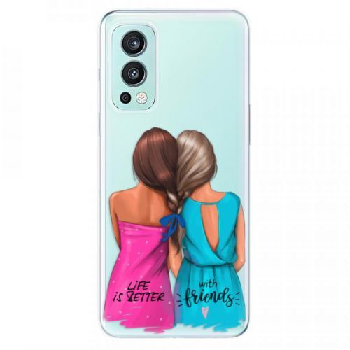 Odolné silikónové puzdro iSaprio - Best Friends - OnePlus Nord 2 5G