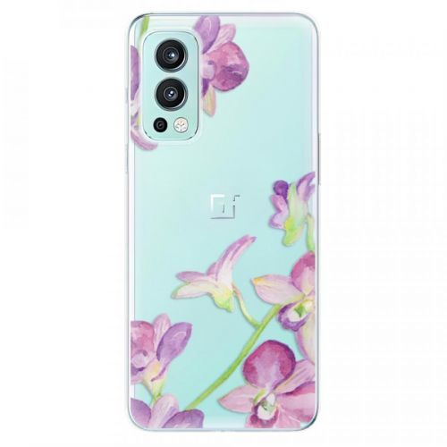 Odolné silikónové puzdro iSaprio - Purple Orchid - OnePlus Nord 2 5G