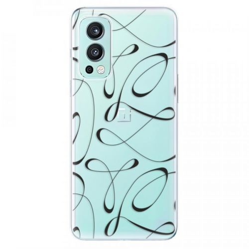 Odolné silikónové puzdro iSaprio - Fancy - black - OnePlus Nord 2 5G