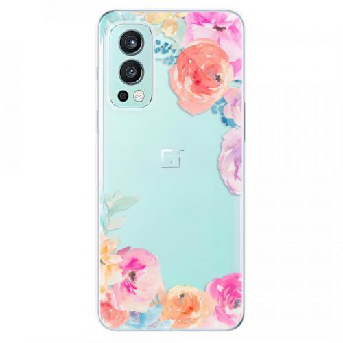 Odolné silikónové puzdro iSaprio - Flower Brush - OnePlus Nord 2 5G