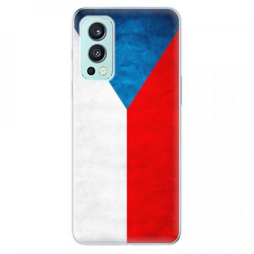 Odolné silikónové puzdro iSaprio - Czech Flag - OnePlus Nord 2 5G