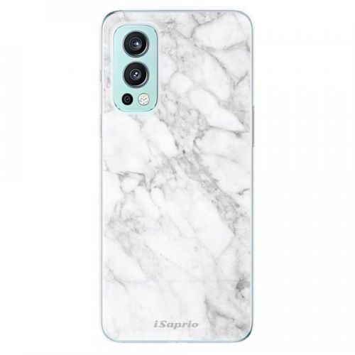 Odolné silikónové puzdro iSaprio - SilverMarble 14 - OnePlus Nord 2 5G