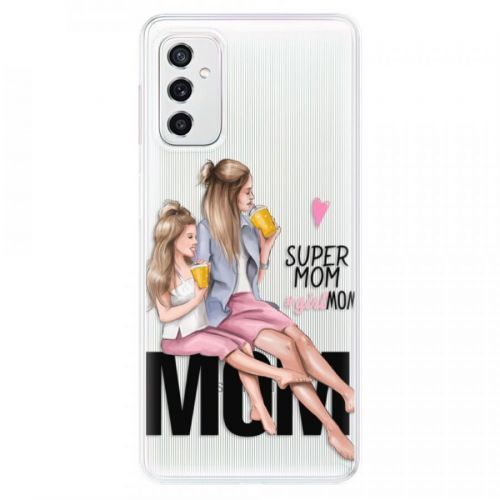Odolné silikónové puzdro iSaprio - Milk Shake - Blond - Samsung Galaxy M52 5G