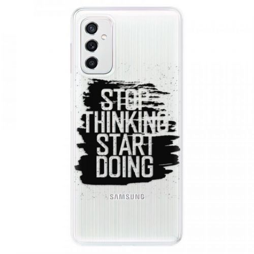 Odolné silikónové puzdro iSaprio - Start Doing - black - Samsung Galaxy M52 5G