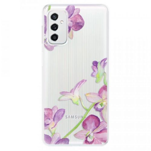 Odolné silikónové puzdro iSaprio - Purple Orchid - Samsung Galaxy M52 5G