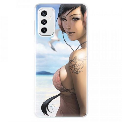 Odolné silikónové puzdro iSaprio - Girl 02 - Samsung Galaxy M52 5G