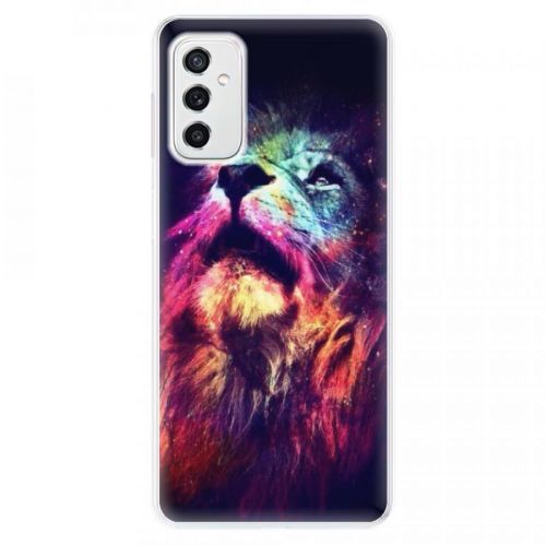 Odolné silikónové puzdro iSaprio - Lion in Colors - Samsung Galaxy M52 5G