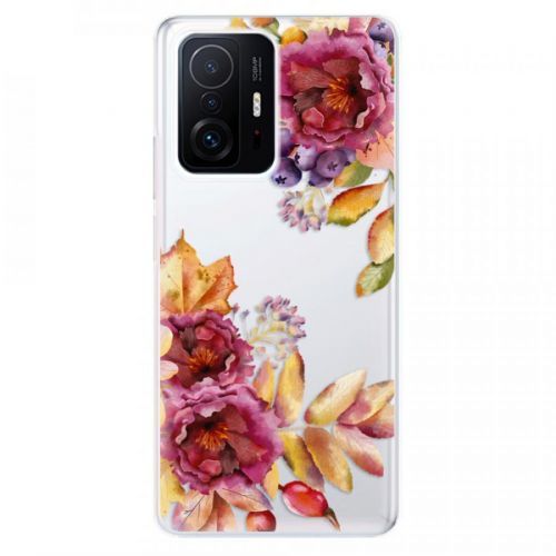 Odolné silikónové puzdro iSaprio - Fall Flowers - Xiaomi 11T / 11T Pro