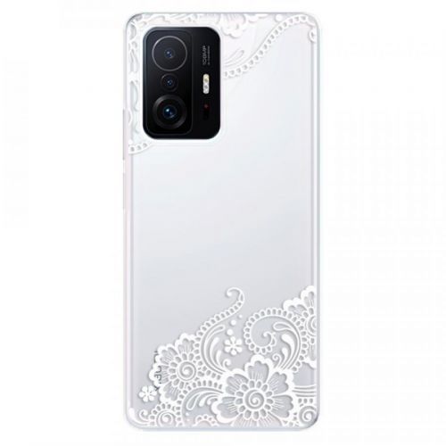 Odolné silikónové puzdro iSaprio - White Lace 02 - Xiaomi 11T / 11T Pro