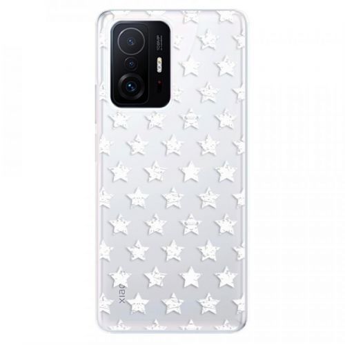 Odolné silikónové puzdro iSaprio - Stars Pattern - white - Xiaomi 11T / 11T Pro
