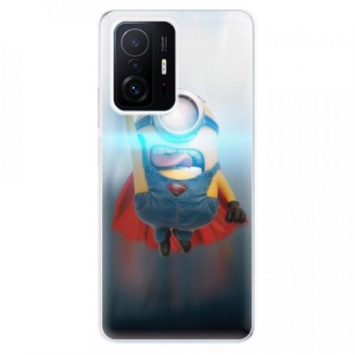 Odolné silikónové puzdro iSaprio - Mimons Superman 02 - Xiaomi 11T / 11T Pro