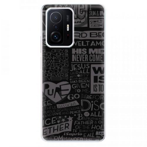 Odolné silikónové puzdro iSaprio - Text 01 - Xiaomi 11T / 11T Pro