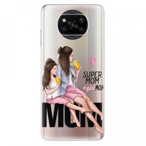 Odolné silikónové puzdro iSaprio - Milk Shake - Brunette - Xiaomi Poco X3 Pro / X3 NFC