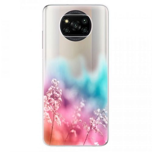 Odolné silikónové puzdro iSaprio - Rainbow Grass - Xiaomi Poco X3 Pro / X3 NFC
