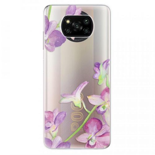 Odolné silikónové puzdro iSaprio - Purple Orchid - Xiaomi Poco X3 Pro / X3 NFC