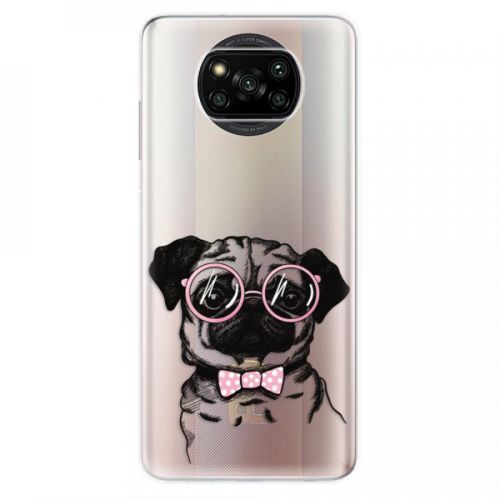 Odolné silikónové puzdro iSaprio - The Pug - Xiaomi Poco X3 Pro / X3 NFC