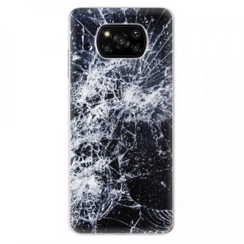 Odolné silikónové puzdro iSaprio - Cracked - Xiaomi Poco X3 Pro / X3 NFC